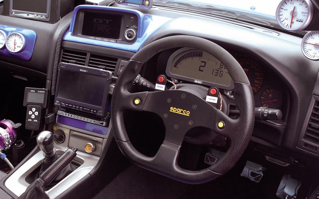 nissan skyline 2 fast 2 furious interior