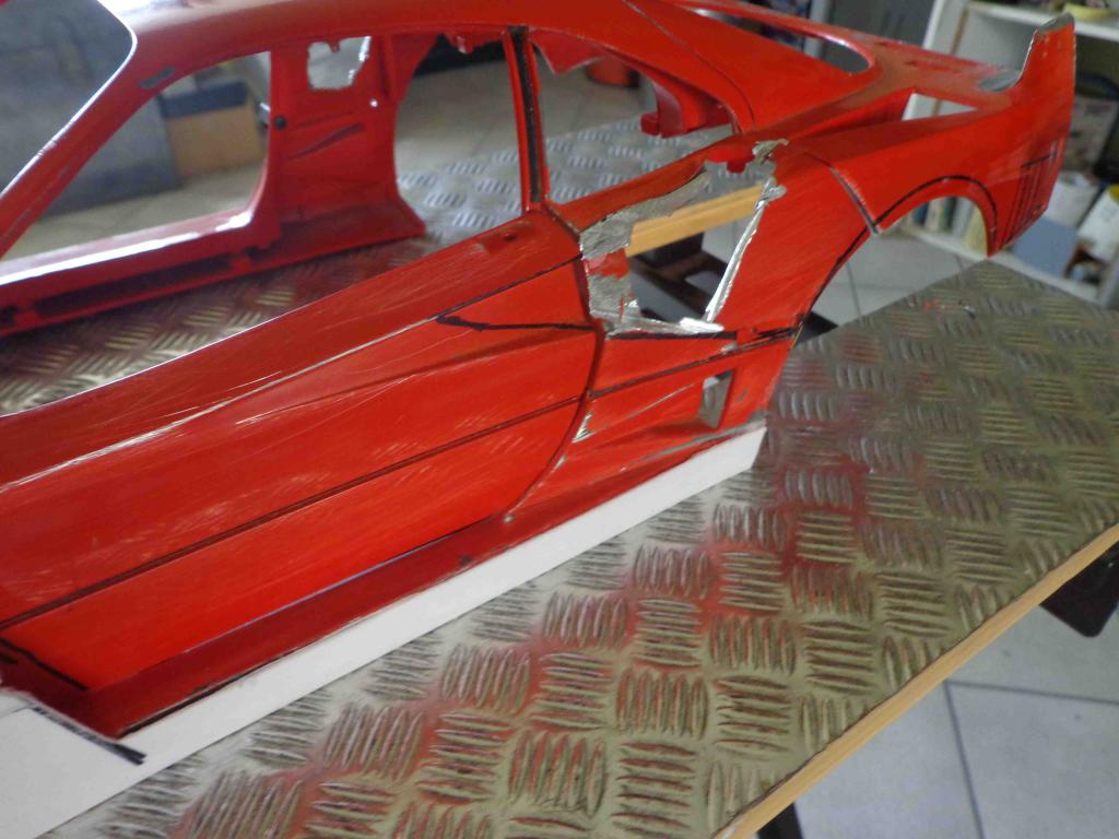 Ferrari F40 Concept Car Pocher 1 8 Work In Progress